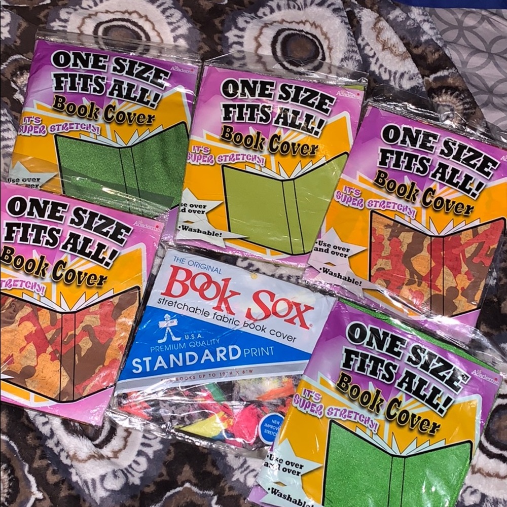 Lot of 6 book covers